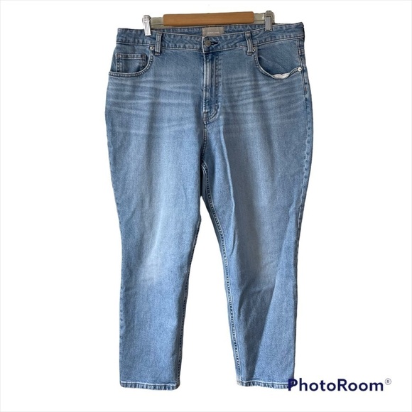 Everlane The Curvy Cheeky Jean Size 35 Crop - Picture 2 of 13